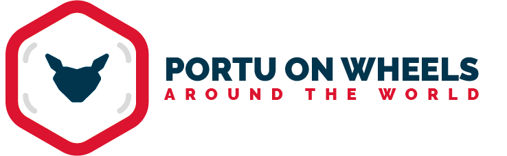 portu on wheels - around the world - logo